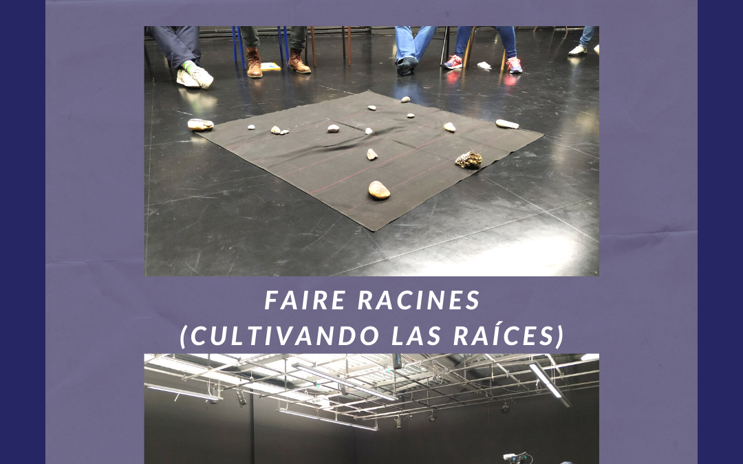 Segunda sesión del taller Faire Racines